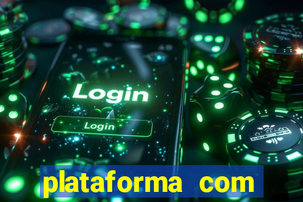 plataforma com porcentagem de ganhos